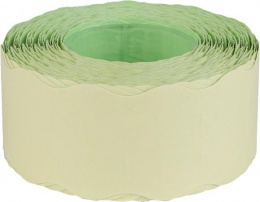 Árazószalag, 25x16 mm, zöld