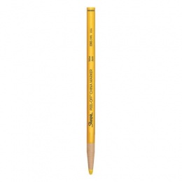 Jelölőceruza, 2,0 mm, SHARPIE "Peel-Off China marker", sárga